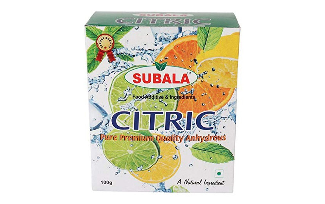 Subala Citric    Box  100 grams